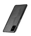 Zwart Krokodillen Faux Lederen Hoesje voor de Samsung Galaxy M51