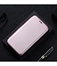 Rosegoud Carbon Bookcase Hoesje voor de Samsung Galaxy M51