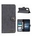 Khazneh Zwart Wallet Bookcase Hoesje voor de Samsung Galaxy M51