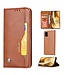 Bruin Portemonnee Bookcase Hoesje voor de Samsung Galaxy M51
