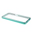 Turquoise Metaal + Tempered Glass Hoesje voor de Samsung Galaxy M51