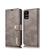 DG.Ming Grijs 2-in-1 Bookcase Hoesje voor de Samsung Galaxy M31s