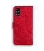 Rood Tijger Bookcase Hoesje voor de Samsung Galaxy M31s