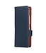 Blauw Litchee Bookcase Hoesje voor de Samsung Galaxy Z Fold2