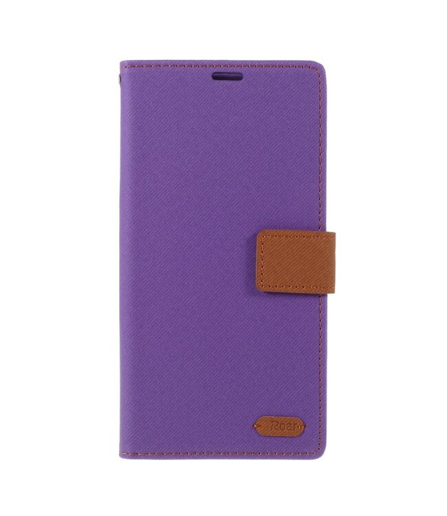 Roar Paars Wallet Bookcase Hoesje voor de Samsung Galaxy Note 10 Lite