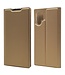 Goud Bookcase Hoesje voor de Samsung Galaxy Note 10 Plus