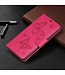 Roze Vlinder Bookcase Hoesje voor de Samsung Galaxy Note 10 Plus