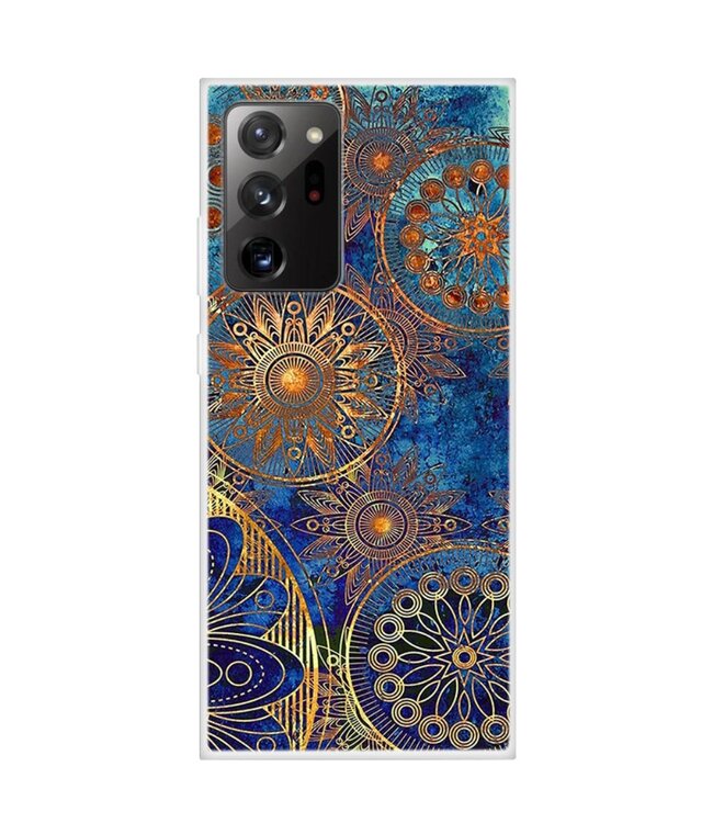 Gouden Mandala TPU Hoesje voor de Samsung Galaxy Note 20 Ultra