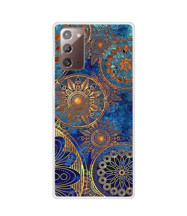 Gouden Mandala TPU Hoesje voor de Samsung Galaxy Note 20