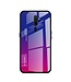 Blauw / Roze Gradient Hybrid Hoesje voor de Oppo A5 (2020) / A9 (2020)