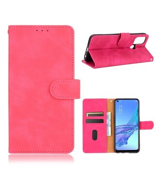 Roze Bookcase Hoesje Oppo A53 / A53s