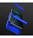 GKK Blauw Mat Hardcase Hoesje voor de Oppo A52 / A72 / A92