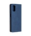 Blauw Wallet Bookcase Hoesje voor de Oppo A52 / A72 / A92