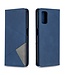 Blauw Wallet Bookcase Hoesje voor de Oppo A52 / A72 / A92