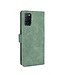 Groen Effen Bookcase Hoesje voor de Oppo A52 / A72 / A92