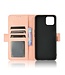 Roze Pasjeshouder Bookcase Hoesje voor de Oppo Reno4 Z 5G