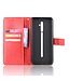 Rood Bookcase Hoesje voor de Oppo Reno2 Z