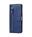 Blauw Wallet Bookcase Hoesje voor de Oppo Find X2 Lite