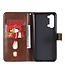 Bruin Wallet Bookcase Hoesje voor de Oppo Find X2 Lite