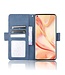 Blauw Faux Lederen Bookcase Hoesje voor de Oppo Find X2 Pro
