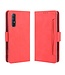 Rood Wallet Bookcase Hoesje voor de Oppo Reno3 Pro / Find X2 Neo