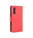 Rood Wallet Bookcase Hoesje voor de Oppo Reno3 Pro / Find X2 Neo