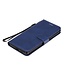 Blauw Bandje Bookcase Hoesje voor de Oppo Reno3 Pro / Find X2 Neo
