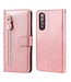 Rosegoud Portemonnee Bookcase Hoesje voor de Oppo Reno3 Pro / Find X2 Neo