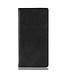 Zwart Faux Lederen Bookcase Hoesje voor de Alcatel 3X (2020)
