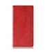 Rood Retro Bookcase Hoesje voor de Alcatel 3X (2019)