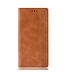 Bruin Vintage Stijl Bookcase Hoesje voor de Alcatel 1B (2020)