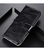 Zwart Faux Lederen Bookcase Hoesje voor de OnePlus 8T