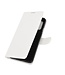 Wit Litchee Bookcase Hoesje voor de OnePlus 8T
