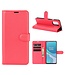 Rood Litchee Bookcase Hoesje voor de OnePlus 8T