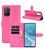 Roze Litchee Bookcase Hoesje voor de OnePlus 8T