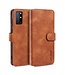 DG.Ming Bruin Portemonnee Bookcase Hoesje voor de OnePlus 8T