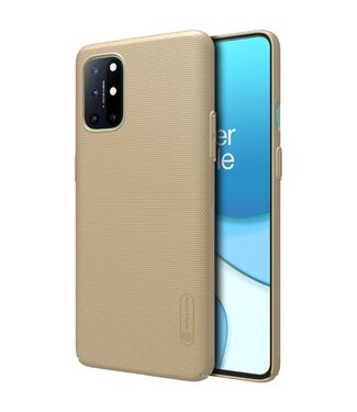 Nillkin Goud Mat Hardcase Hoesje OnePlus 8T