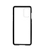 Zwart Dubbelzijdig Metaal Hardcase Hoesje voor de OnePlus 8T