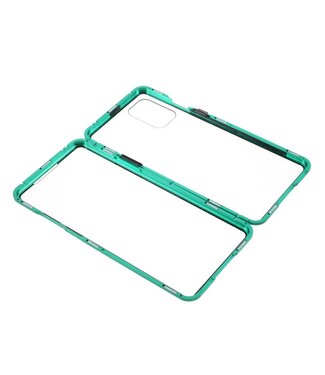 Groen Dubbelzijdig Metaal Hardcase Hoesje OnePlus 8T