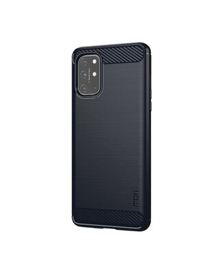 IMAK Zwart Carbon TPU Hoesje OnePlus 8T