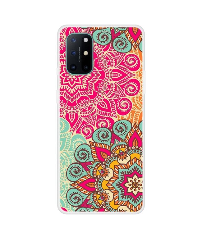 Bloemen Patroon TPU Hoesje voor de OnePlus 8T