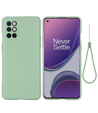 Mintgroen Bandje Siliconen Hoesje OnePlus 8T