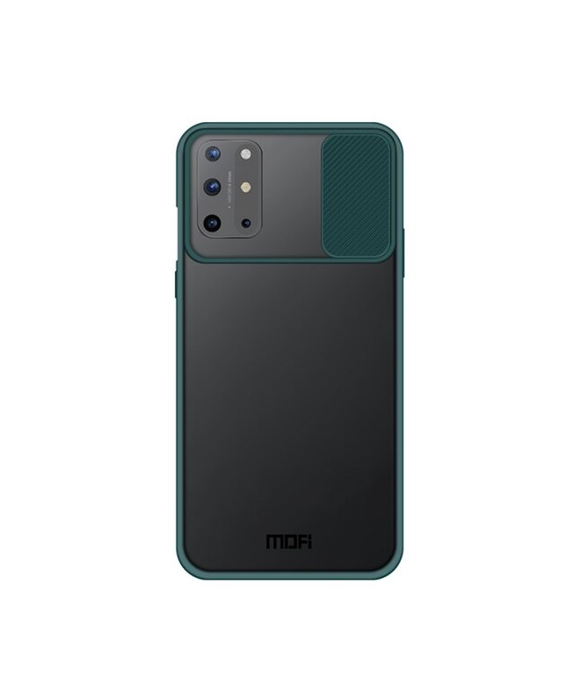 Mofi Mofi Zwart / Groen Full Protection Hybrid Hoesje voor de OnePlus 8T