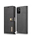 DG.Ming Zwart 2-in-1 Bookcase Hoesje voor de OnePlus 8T