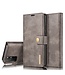 DG.Ming Grijs 2-in-1 Bookcase Hoesje voor de OnePlus 8T