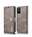 DG.Ming DG.Ming Grijs 2-in-1 Bookcase Hoesje voor de OnePlus 8T