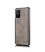 DG.Ming DG.Ming Grijs 2-in-1 Bookcase Hoesje voor de OnePlus 8T