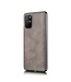 DG.Ming Grijs 2-in-1 Bookcase Hoesje voor de OnePlus 8T