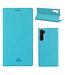 Vili DMX Vili DMX Turquoise Cross Textuur Bookcase Hoesje voor de OnePlus Nord