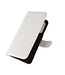 Wit Litchee Bookcase Hoesje voor de OnePlus Nord